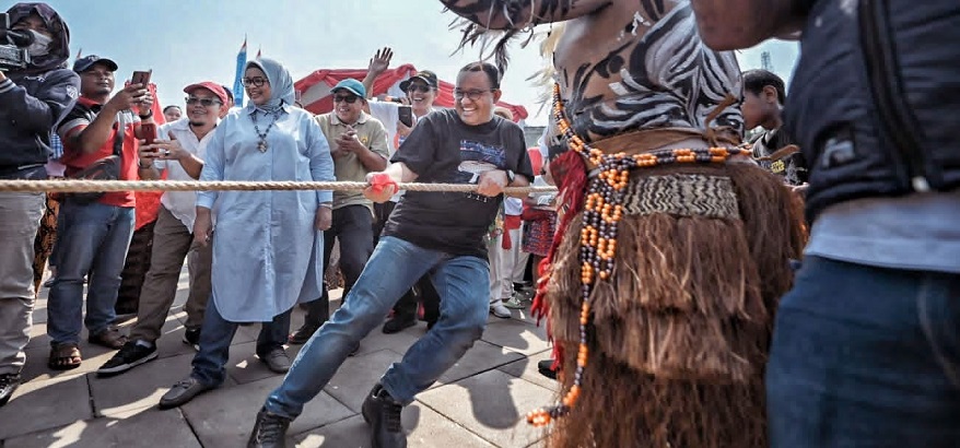 Anies Baswedan dan Semangat Merakyat dalam Perayaan HUT RI ke-78