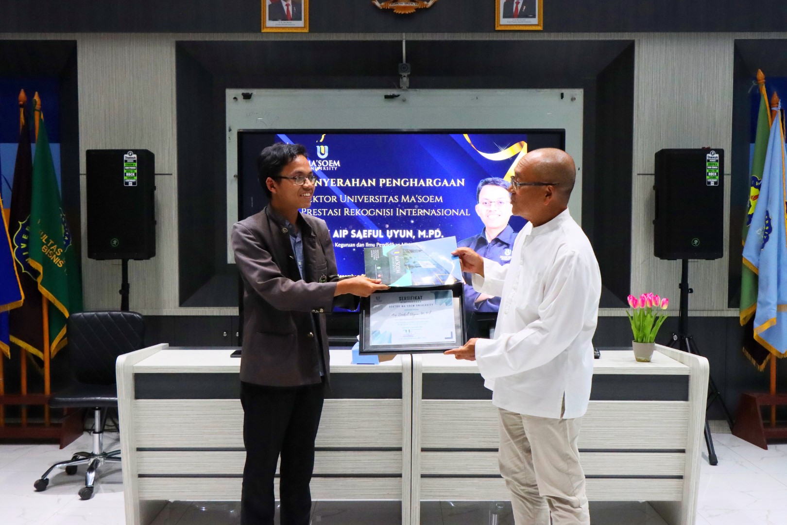 Berikut Dosen Berprestasi Al Masoem Aip Saepul Uyun Peraih Penghargaan Internasional Bidang Pendidikan Tingkat Asia