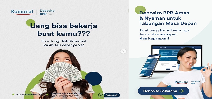 DepositoBPR by Komunal – Proses Mudah dengan Bunga Tinggi, Launch Apps 7 April 2022